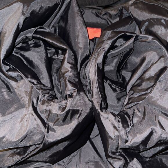 ESPRIT M Black Quilted Lightly Insulated Hooded Full Zip Jacket - Picture 13 of 14